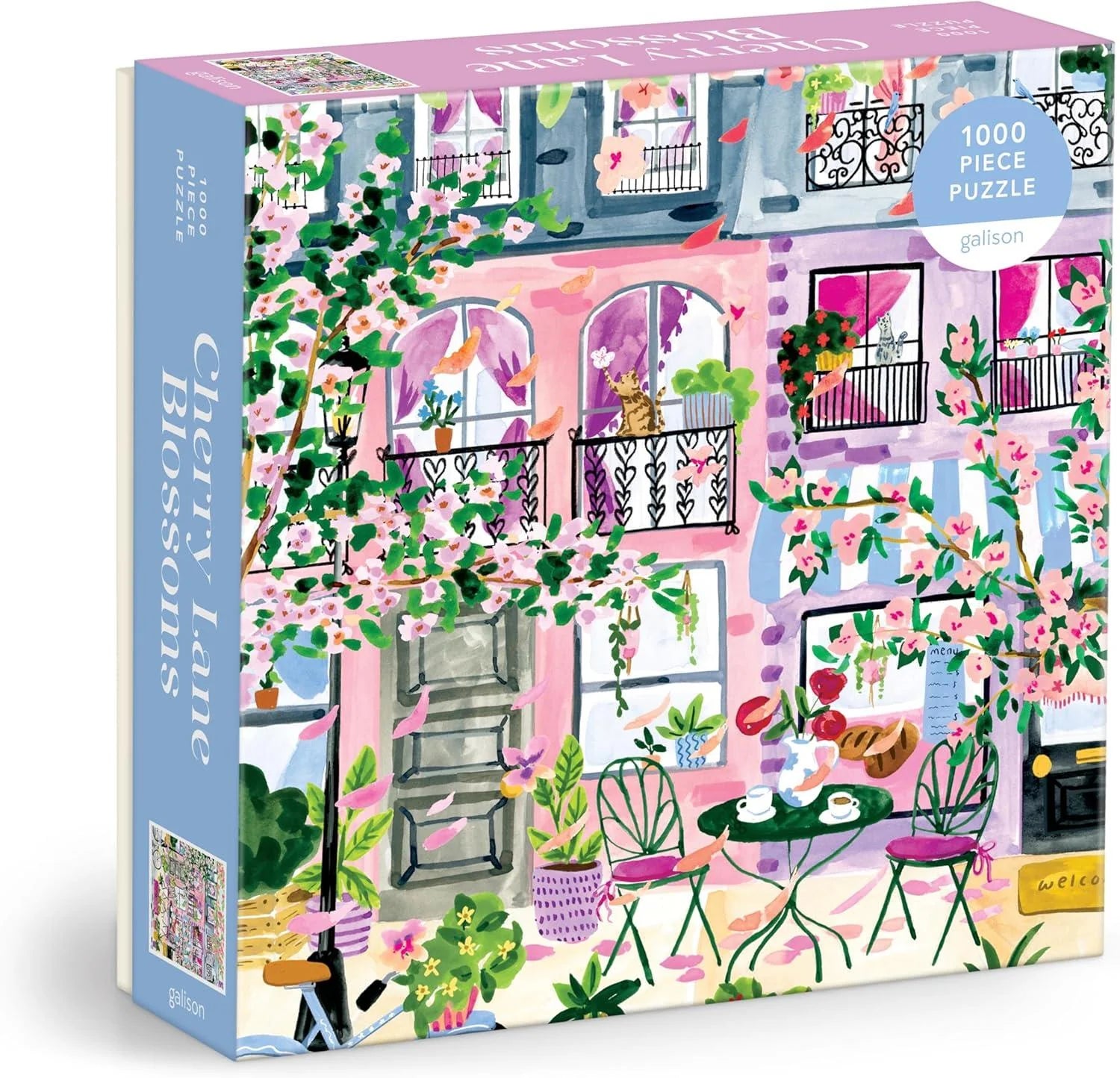 Cherry Lane Blossoms 1000 Piece Jigsaw Puzzle