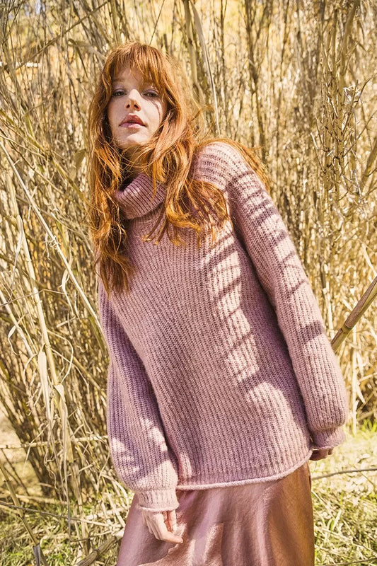 Molly Bracken Chunky Turtleneck Sweater