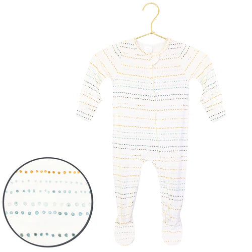 Lou Lou Zipper Footies - Conrad
