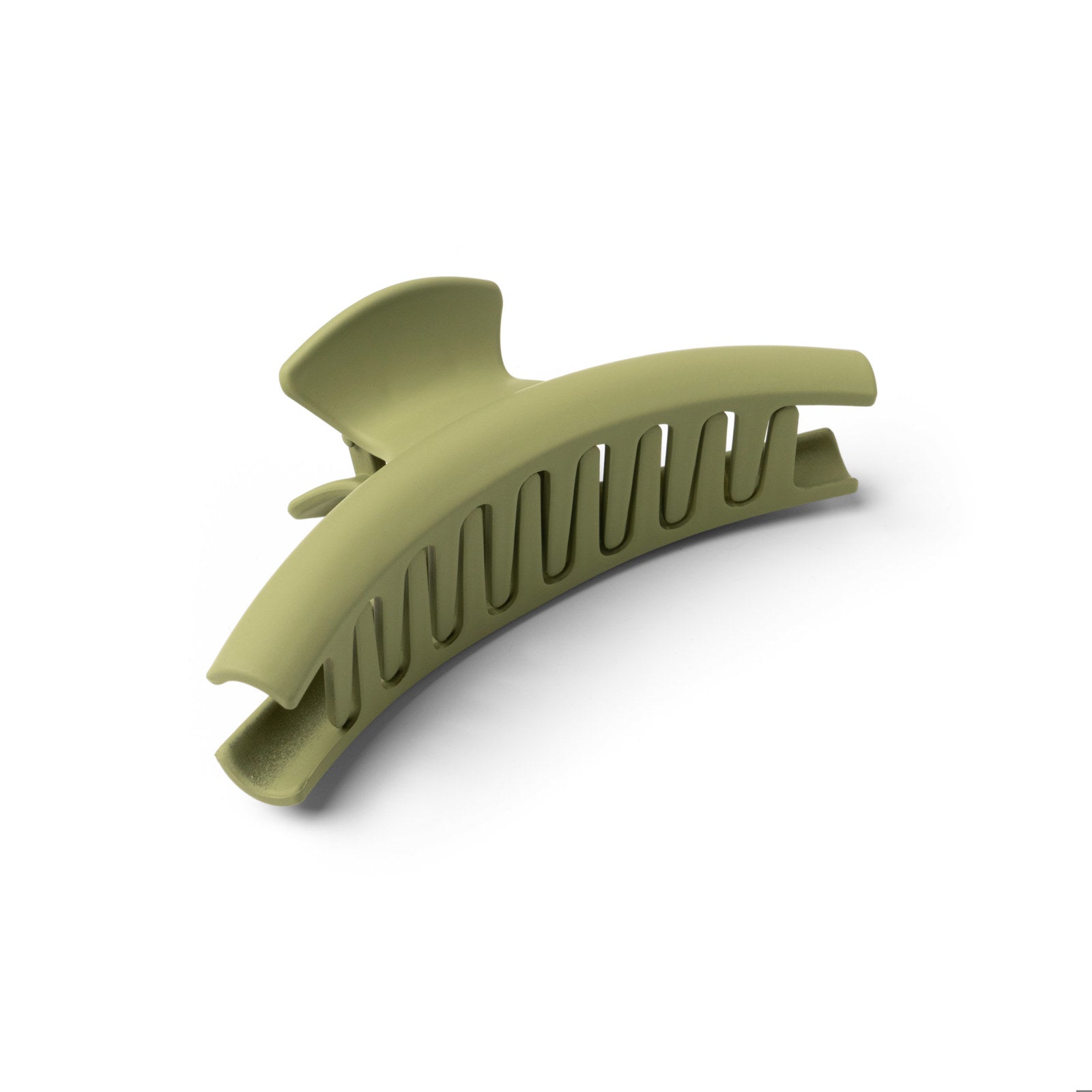 Crush Define Late Claw Hair Clips Crescent Green