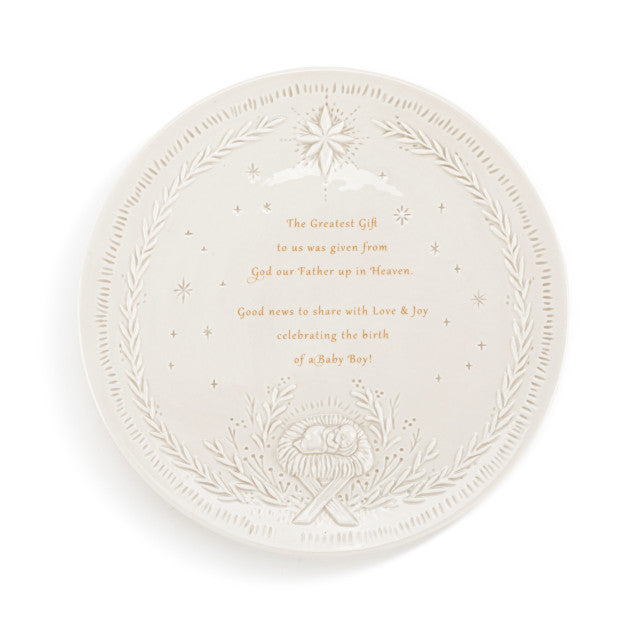 Christmas Journey Giving Plate