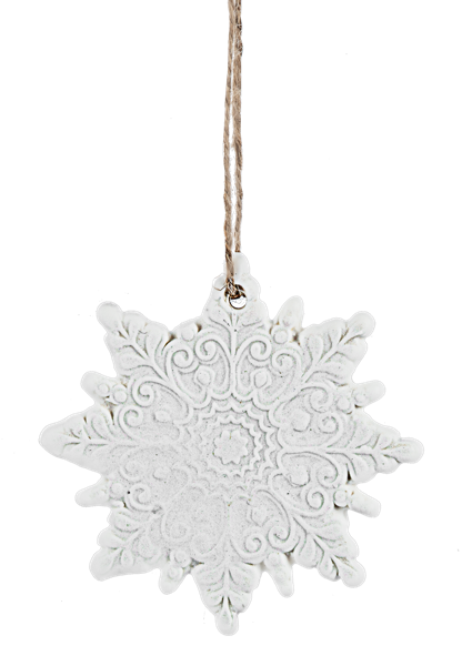 Ornate Snowflake Ornament