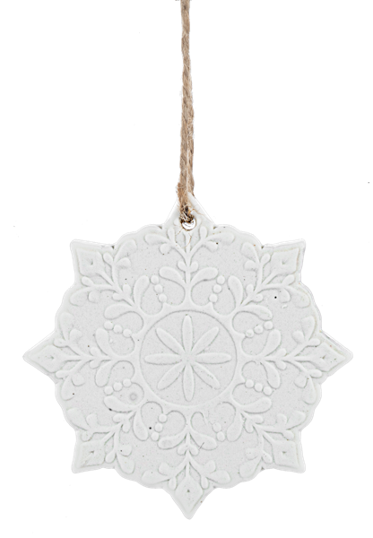 Ornate Snowflake Ornament