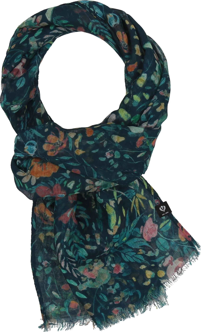 Fraas Sustainability Edition Dainty Flowers Scarf