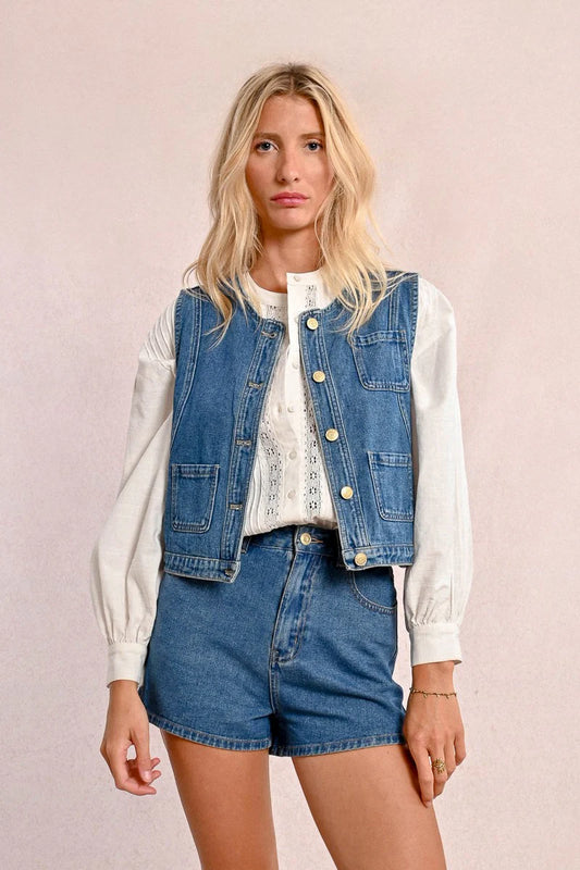 Molly Bracken Denim Vest