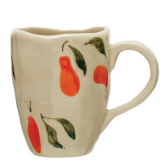 Hand-Painted Stoneware Espresso/Child's Mug