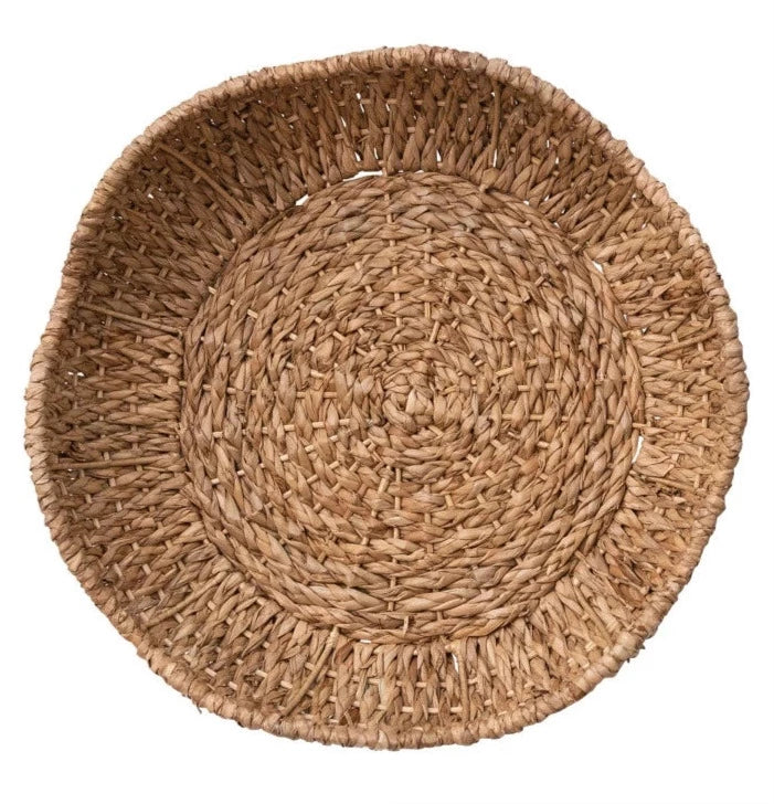Decorative Braided Bankuan Bowls With Scalloped Edge