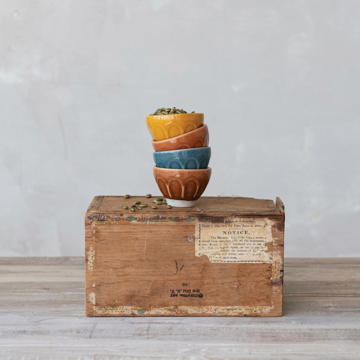 Stoneware Pinch Pot