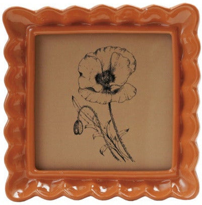 Resin Ruffled Photo Frame