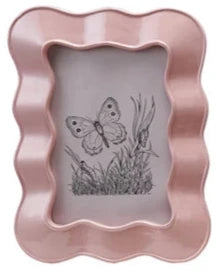 Resin Wavy Photo Frame