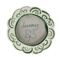 Hand-Painted Stoneware Mini Photo Frame Magnet