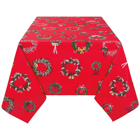 Wreaths Printed Tablecloth