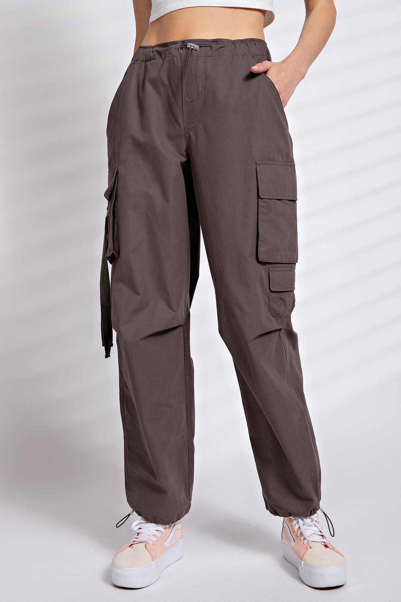 Easel Parachute Cargo Pants