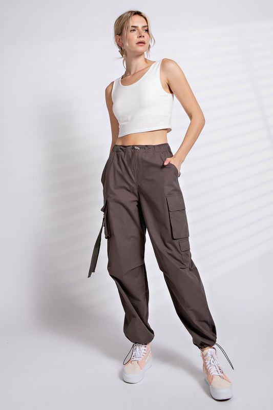 Easel Parachute Cargo Pants