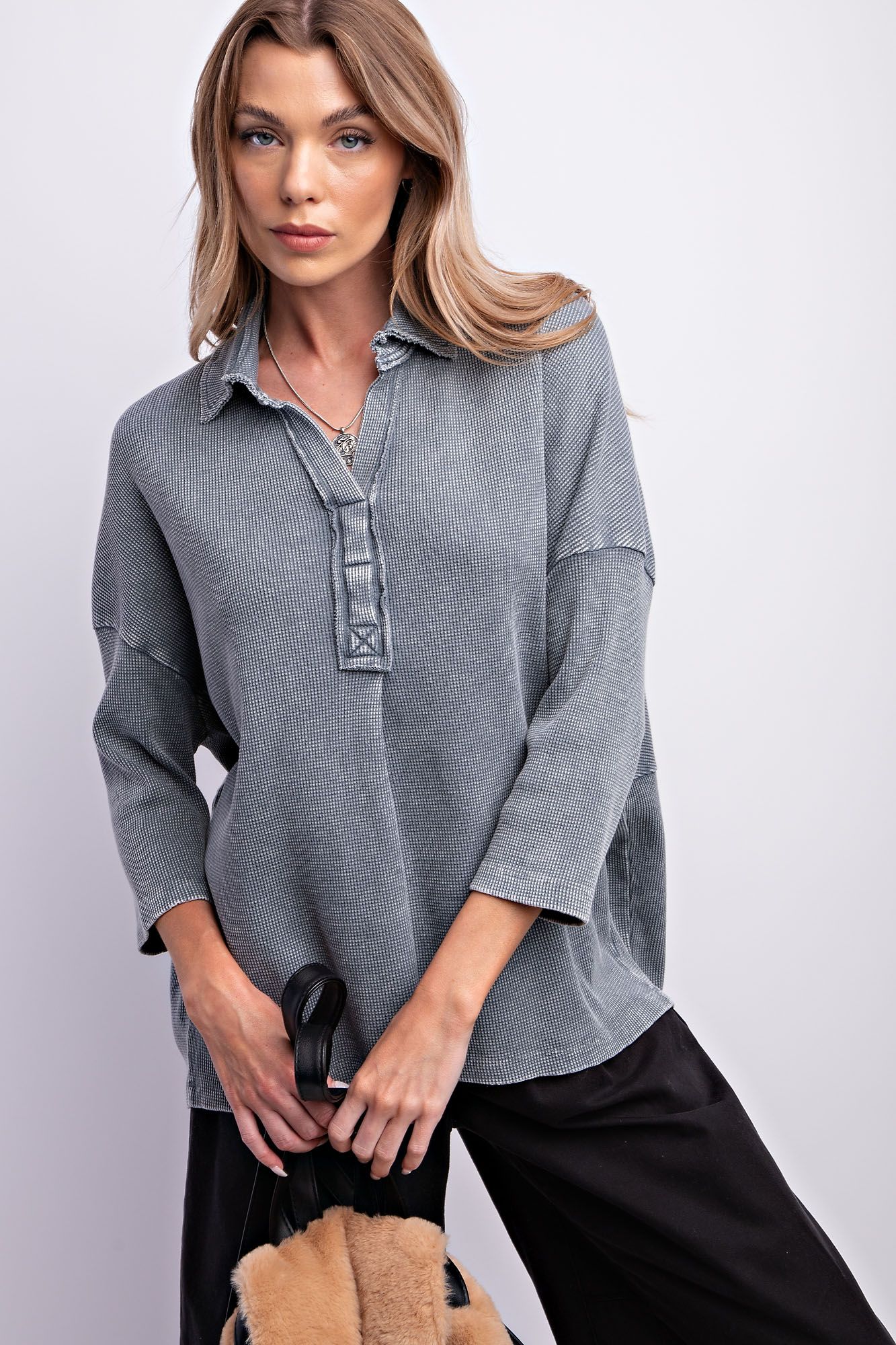 Emma Top in Classic Blue main image 1