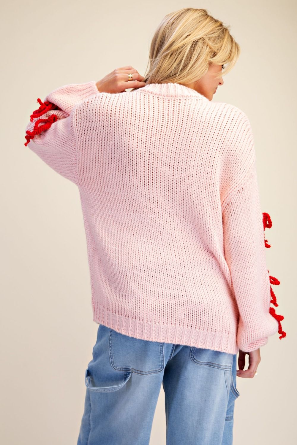 Easel Bow & FaLaLa Sweater