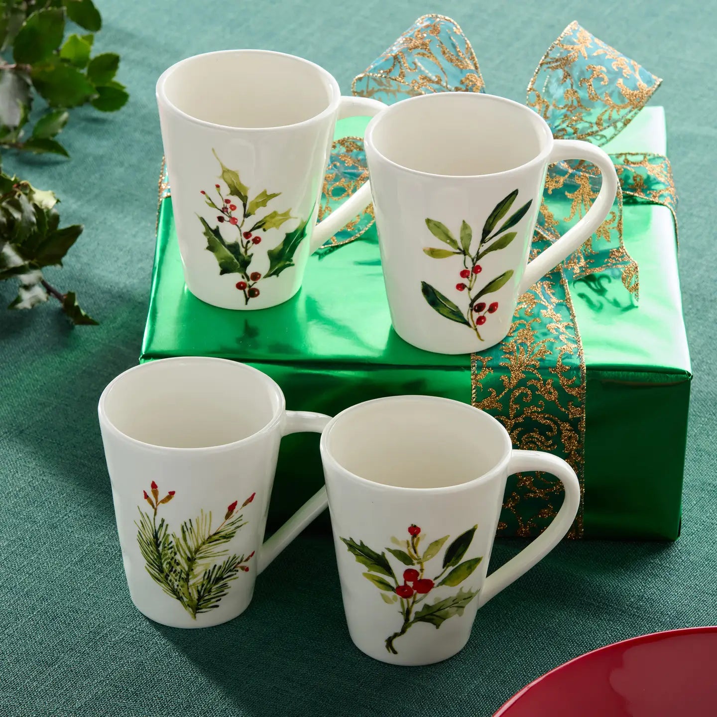 Holly And Vines Mug