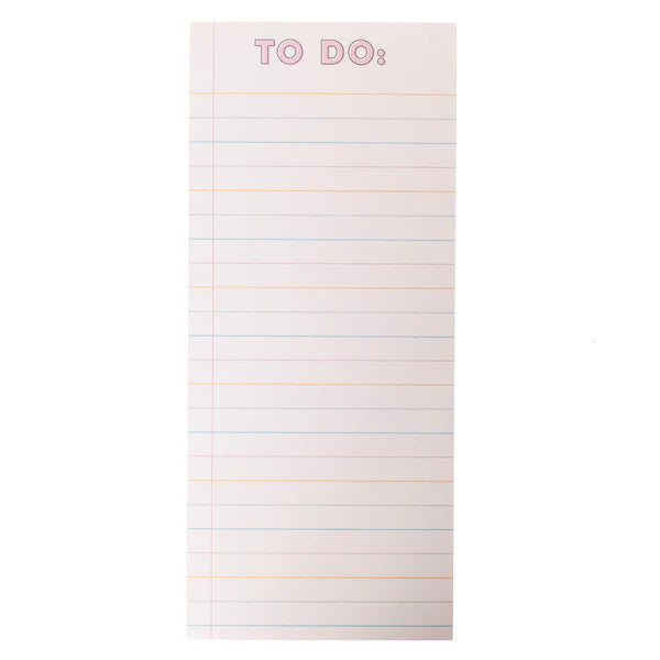 Colorful Cream Magnetic Notepad – Emma Downtown