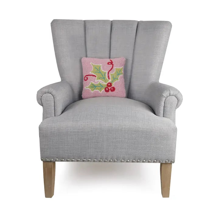 Multi Color Holly Hook Pillow