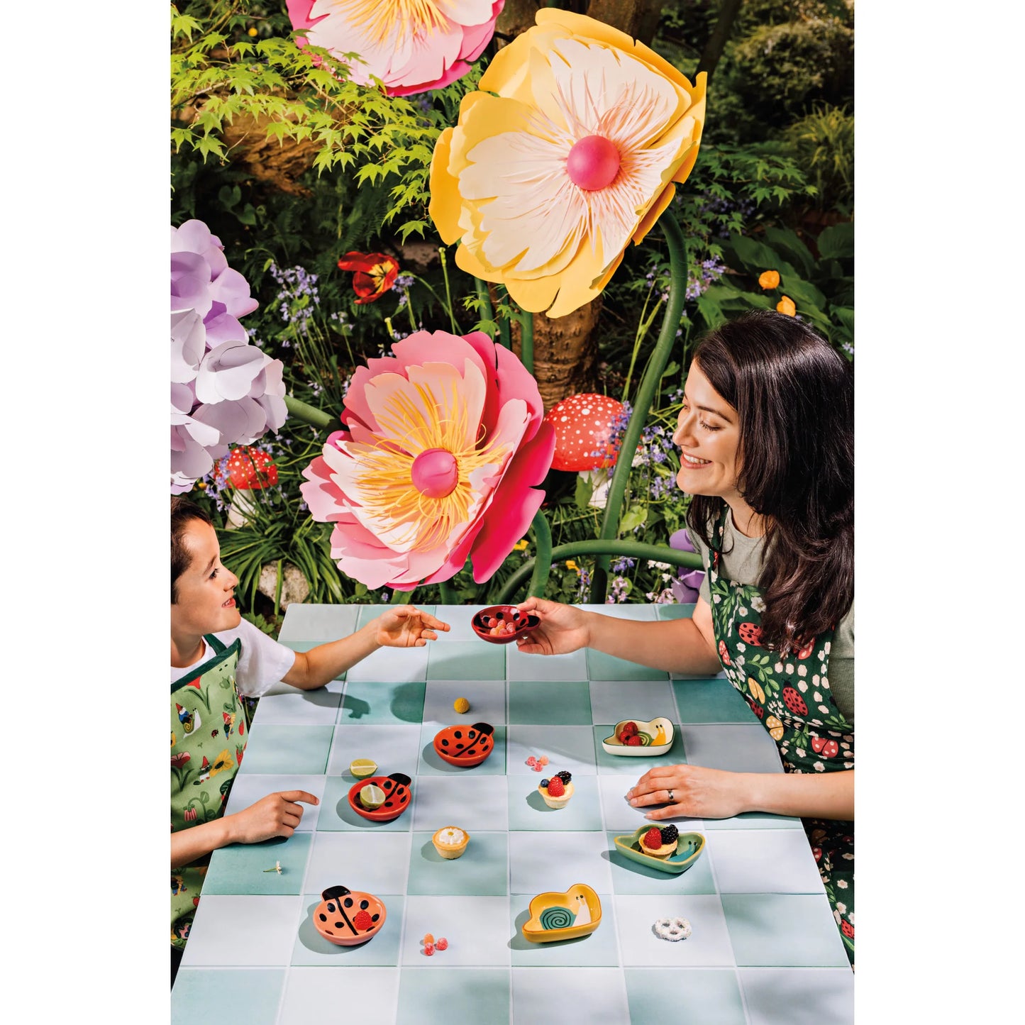 Ladybugs Pinch Bowls