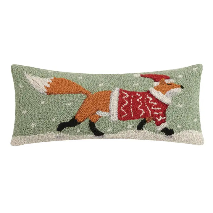 Christmas Fox Hook Pillow