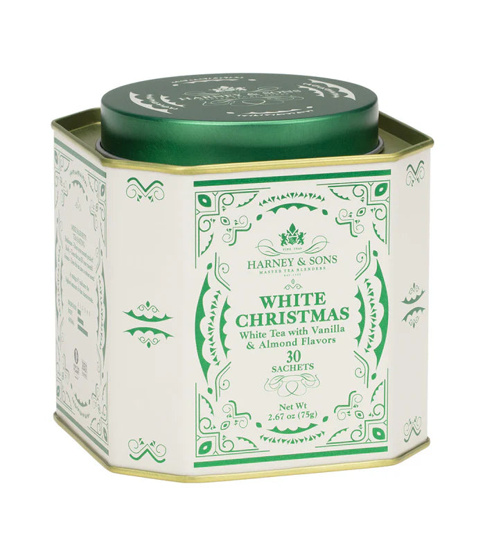 Harney and Sons White Christmas, Tin of 30 Sachets