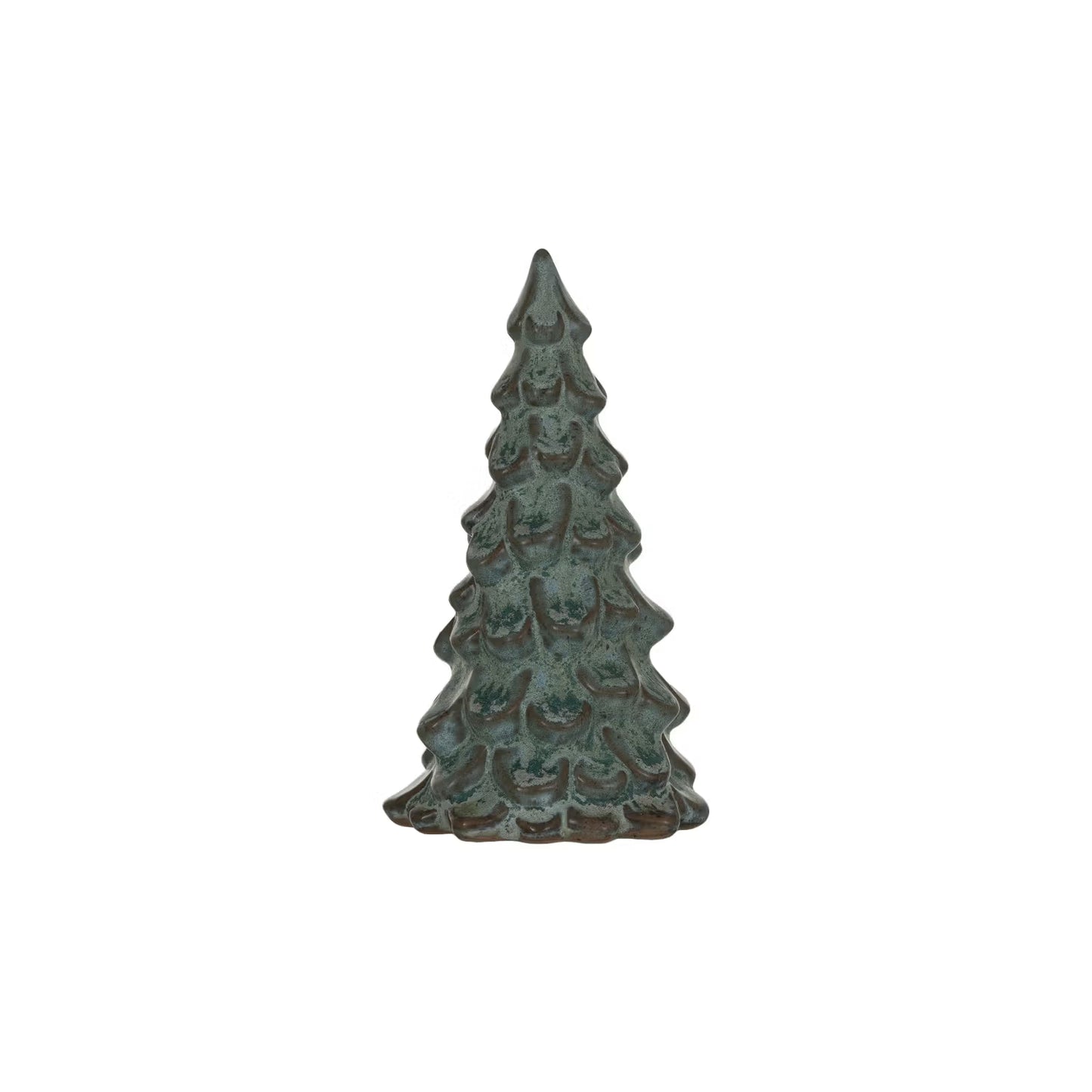 Stoneware Tree With Reactive Glaze