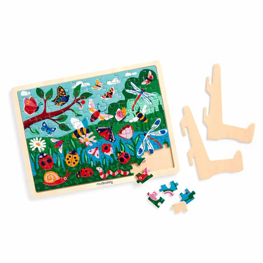 Garden Life 100 Piece Wood Puzzle + Display