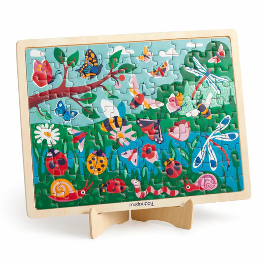 Garden Life 100 Piece Wood Puzzle + Display