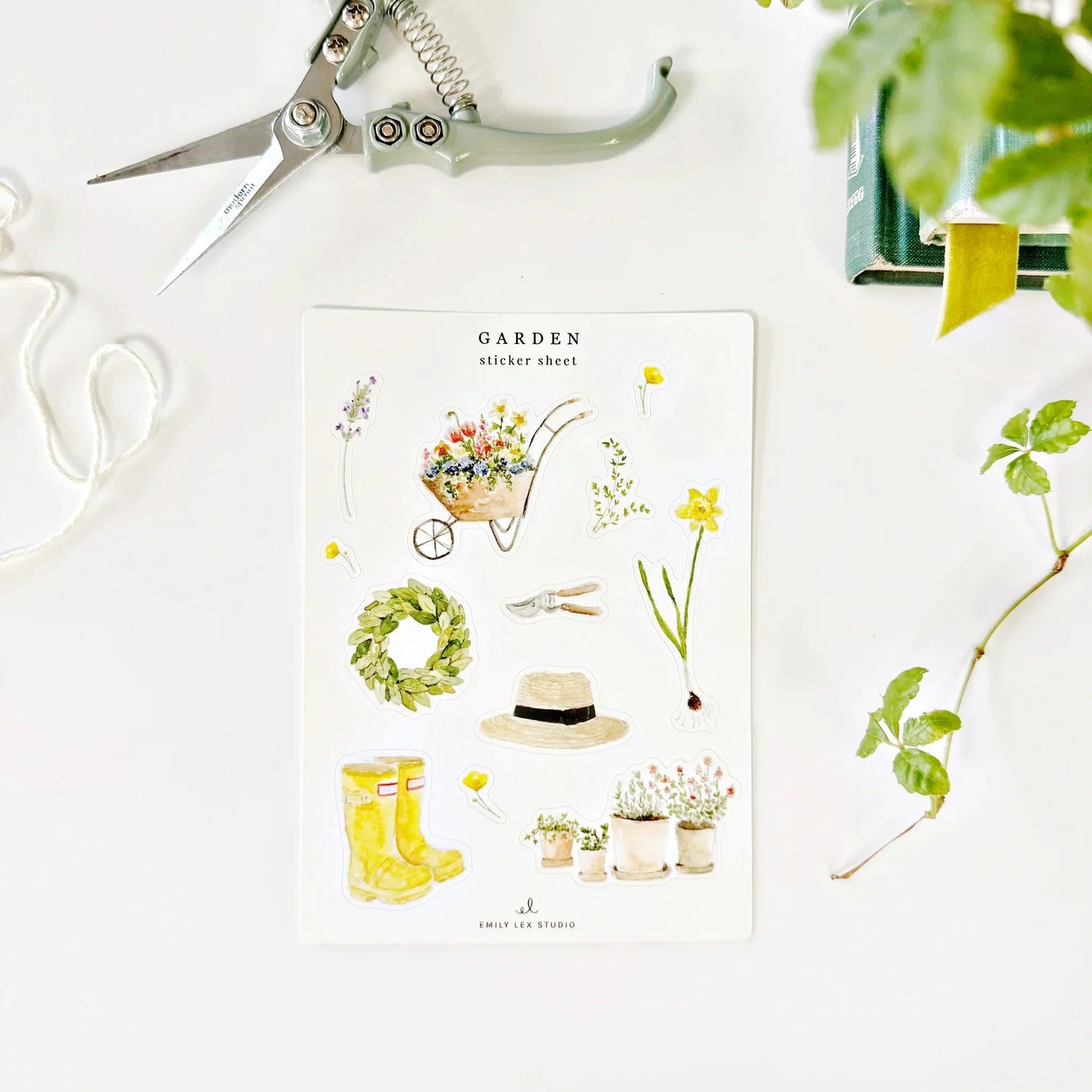 Garden Sticker Sheets