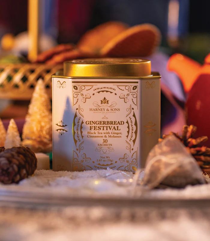 Harney & Sons Gingerbread Festival, Tin of 30 Sachets