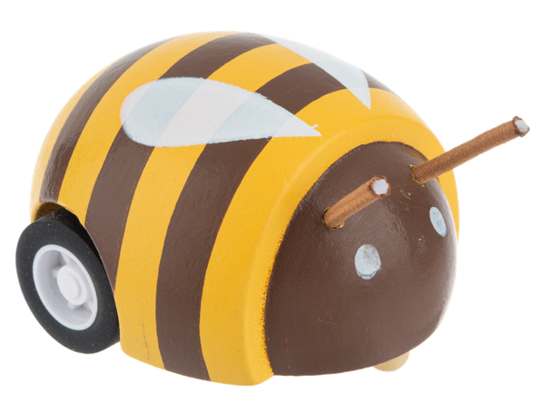 Wooden Sunny Days Pullback Racer