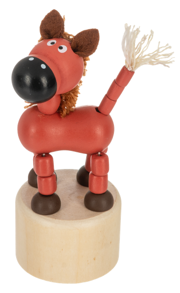 Wooden Farm Push Puppets