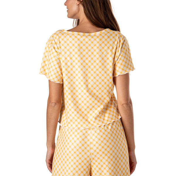 Hello Mello Ribbed Lounge Top