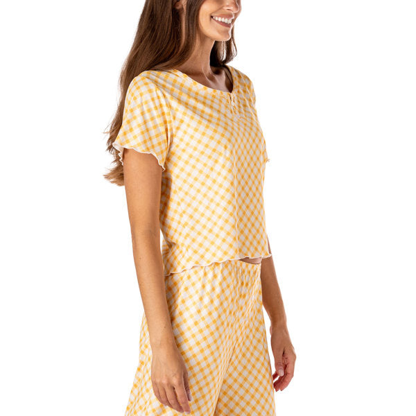 Hello Mello Ribbed Lounge Top