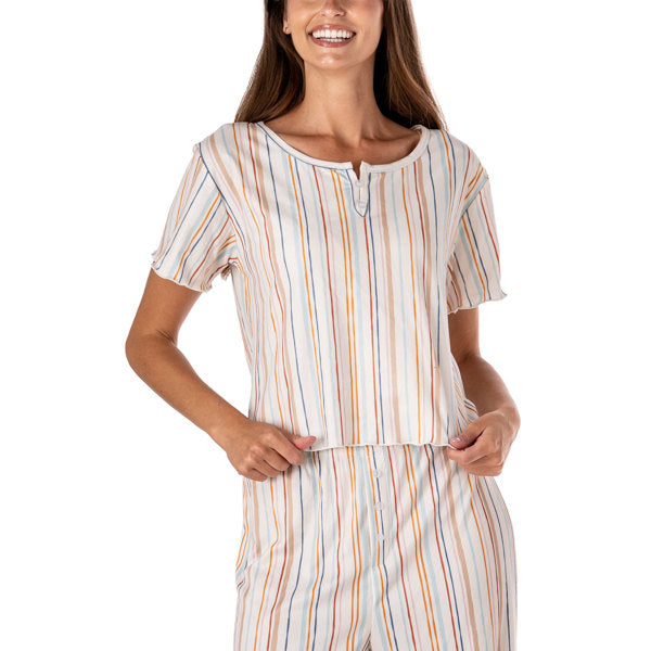 Hello Mello Ribbed Lounge Top