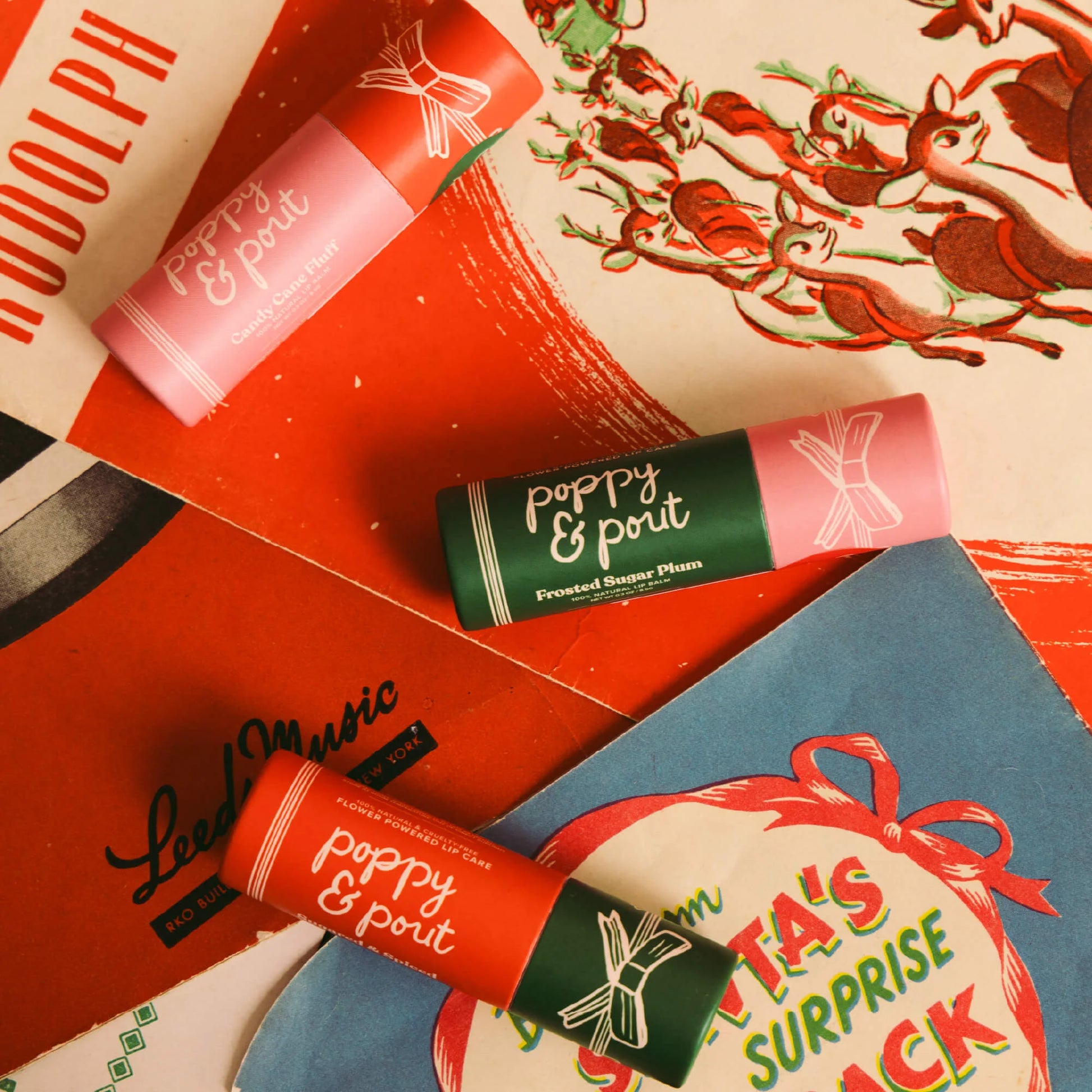 Poppy & Pout Limited Edition Holiday Lip Balm