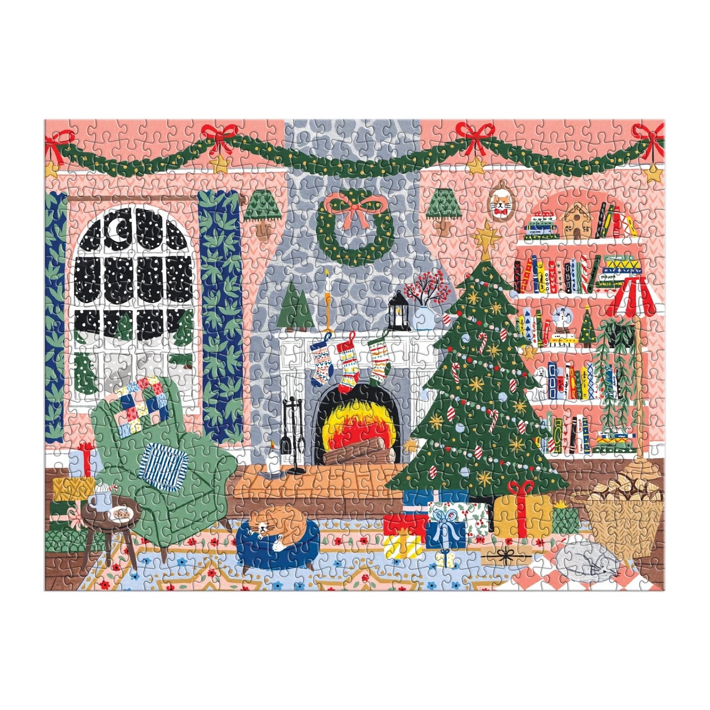 Home for the Holidays 500 Piece Advent Puzzle Calendar