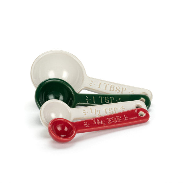 Ceramic Christmas Measuring Spoons