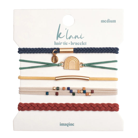 Imagine - Hair Tie Bracelet