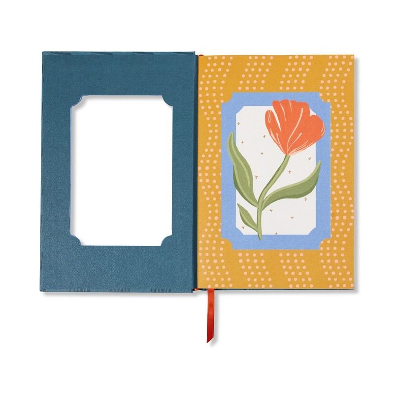 Poppy Framed Floral Journal