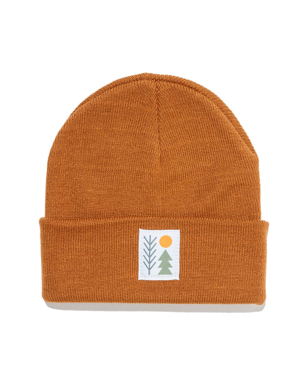 Evergreen Cuffed Beanie Copper