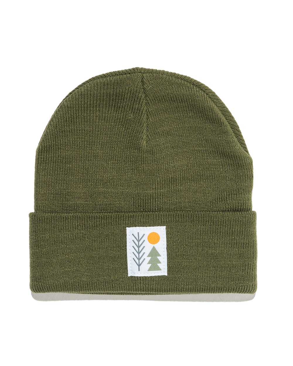Evergreen Cuffed Beanie Olive