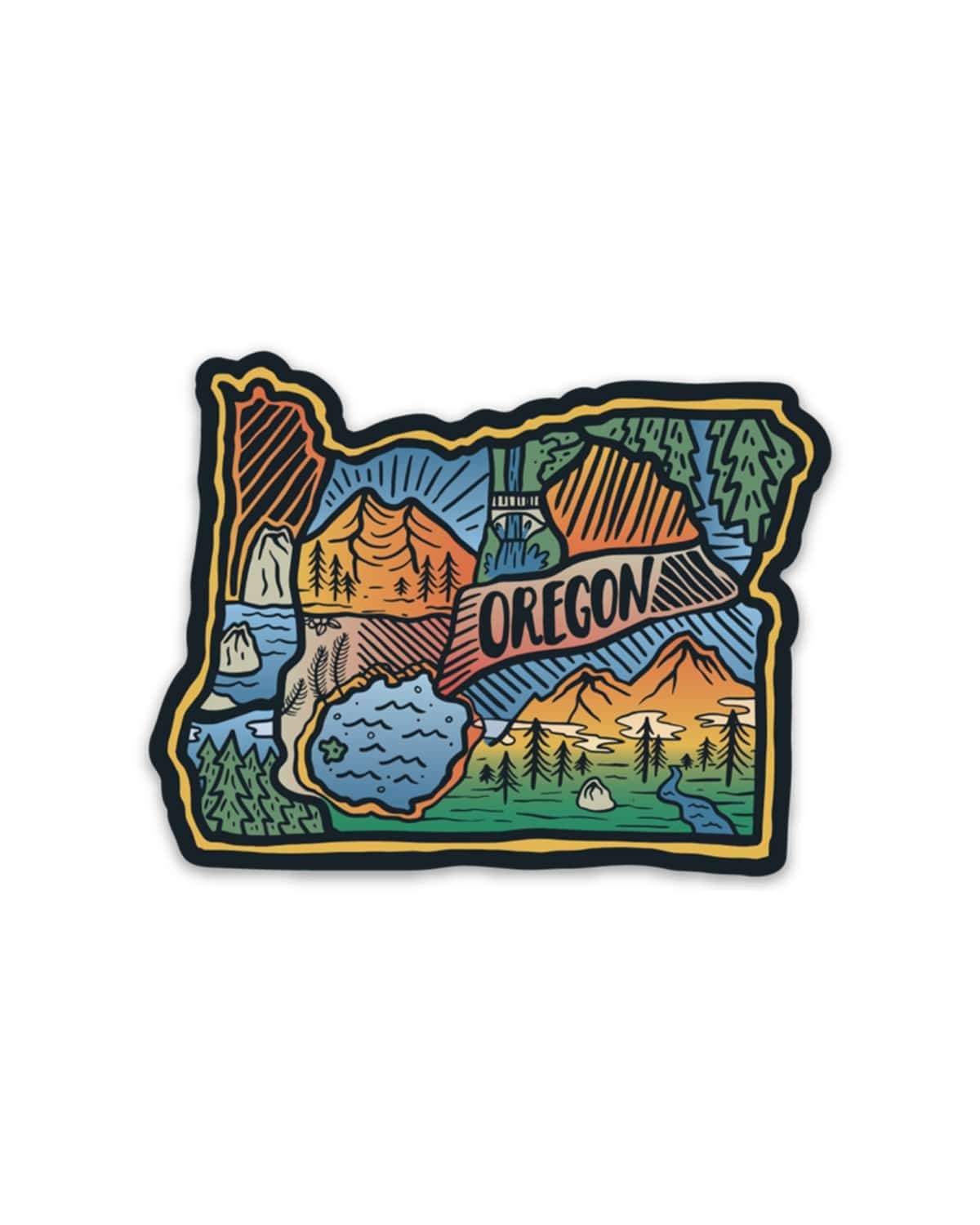 Oregon Love Sticker