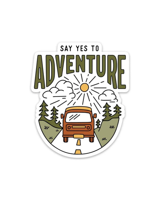 Adventure Awaits Sticker