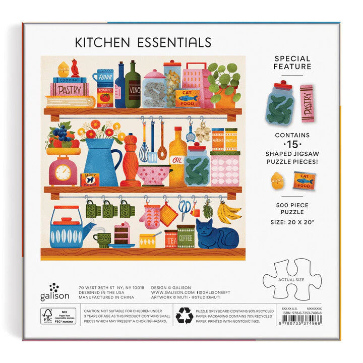 Kitchen Essentials 500 Piece Puzzle