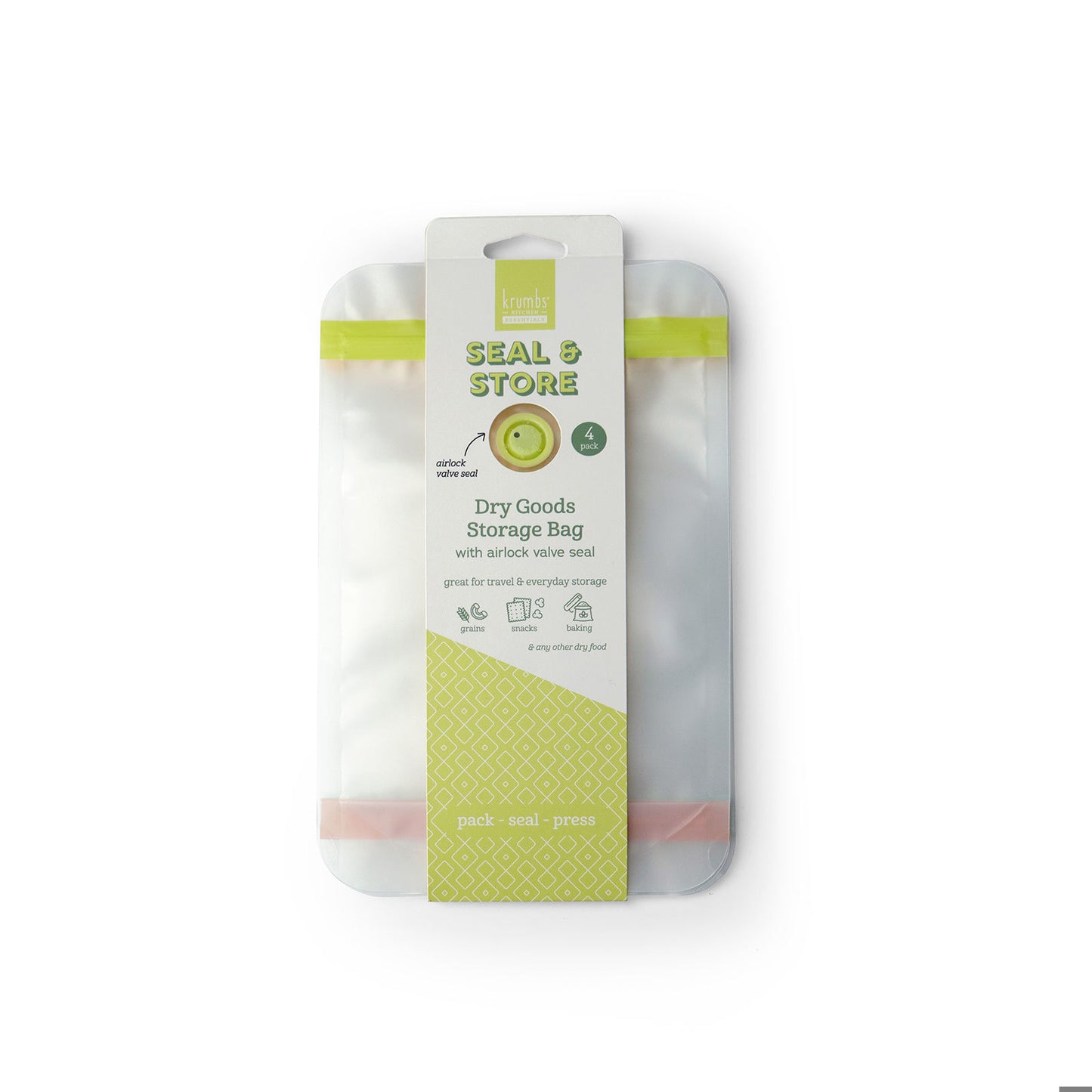 4pk Dry Food Storage