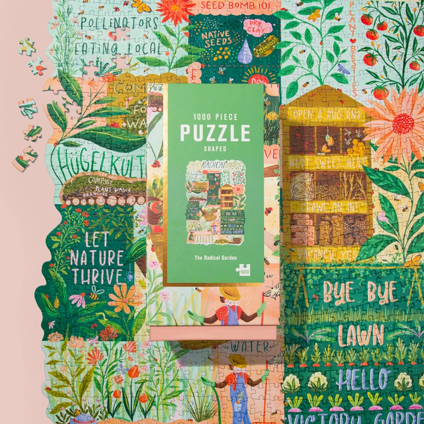 Lantern Press 750 Piece Jigsaw Puzzle, Deeply Rooted