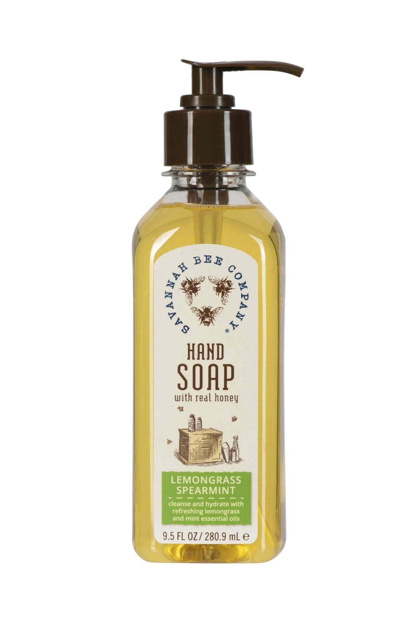 Lemongrass Spearmint Honey Hand Soap