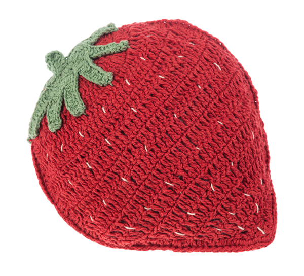 Crochet Fruit Pillows Strawberry